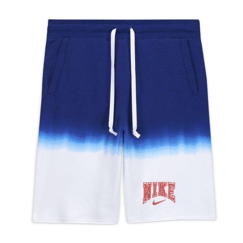 Nike ombre tie dye blue white American's shorts CZ